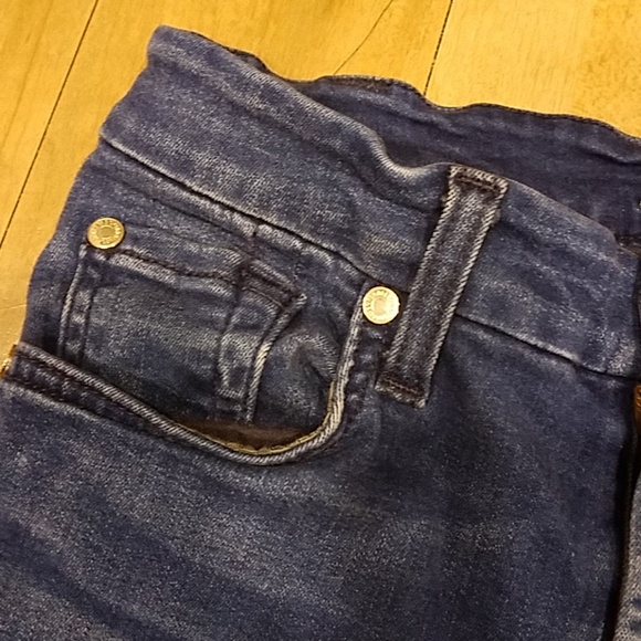 7 For All Mankind Mid Rise Skinny Ankle Jean 26 - Picture 5 of 8